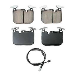 BMW Disc Brake Pad Set - Front (Ceramic) (EURO) 34116878882 - Akebono Euro Ultra-Premium EUR1880