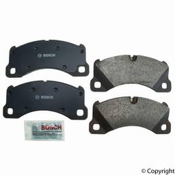 Porsche VW Disc Brake Pad Set - Front 7P6698151G - Bosch QuietCast BP1349