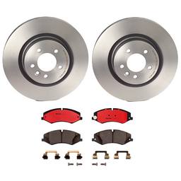 Land Rover Disc Brake Pad and Rotor Kit - Front (360mm) (Ceramic) Brembo