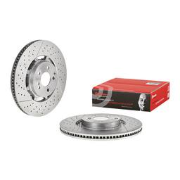 Mercedes Disc Brake Rotor - Rear (360mm) 2134230000 Brembo