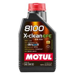 Motul 8100 X-Clean EFE 5W30 C2/C3 Fully Synthetic Engine Oil BMW FIAT –  World of Lubricant