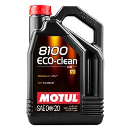 8100 ECO-CLEAN 0W-20 Motor Oil