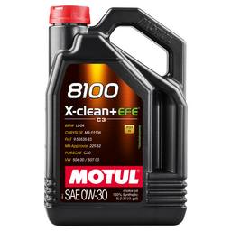 Engine Oil (0W-30) (5 Liter) (X-Clean+ 8100)