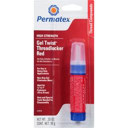 Threadlocker (Red) (High-Strength) (0.35oz Gel Twist)