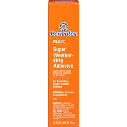 Super Weatherstrip Adhesive (Black) (5oz Tube)