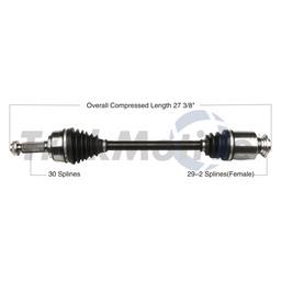 CV Axle Shaft – Front Passenger Side Surtrack HO-8401 CV Axle Shaft – Front Passenger Side Surtrack HO-8401