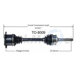 CV Axle Shaft - Front