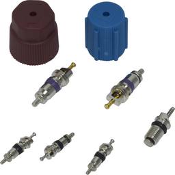 Audi VW A/C System Valve Core and Cap Kit VC 2912C - UAC