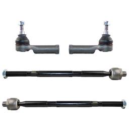 Jaguar Steering Tie Rod End Kit - Front (Inner and Outer) (Forged Steel)