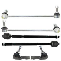 Land Rover Steering Tie Rod End Kit - Front (Inner and Outer Steering Tie Rod End)