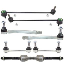 Volvo Steering Tie Rod End Kit (Front and Rear Sway Bar Links) (Inner and Outer Tie Rod Ends)