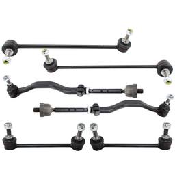 Mini Steering Tie Rod End Kit (Front and Rear Sway Bar Links) (Left and Right Tie Rod Assemblies)