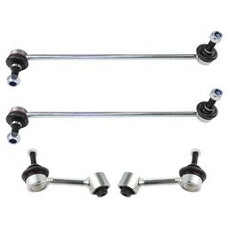 Audi Volkswagen Suspension Stabilizer Bar Link Kit - Front and Rear (Steel)