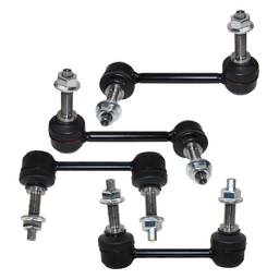 Dodge Jeep Suspension Stabilizer Bar Link Kit - Front and Rear (Steel) (Standard Type)