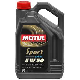 Motul Sport Oil 5W50 102716 - 5 Liters Motul Sport Oil 5W50 102716 - 5 Liters