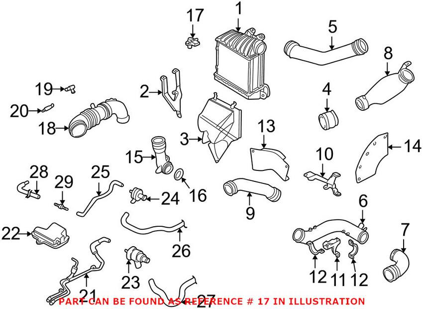 Audi VW MAP Sensor 038906051