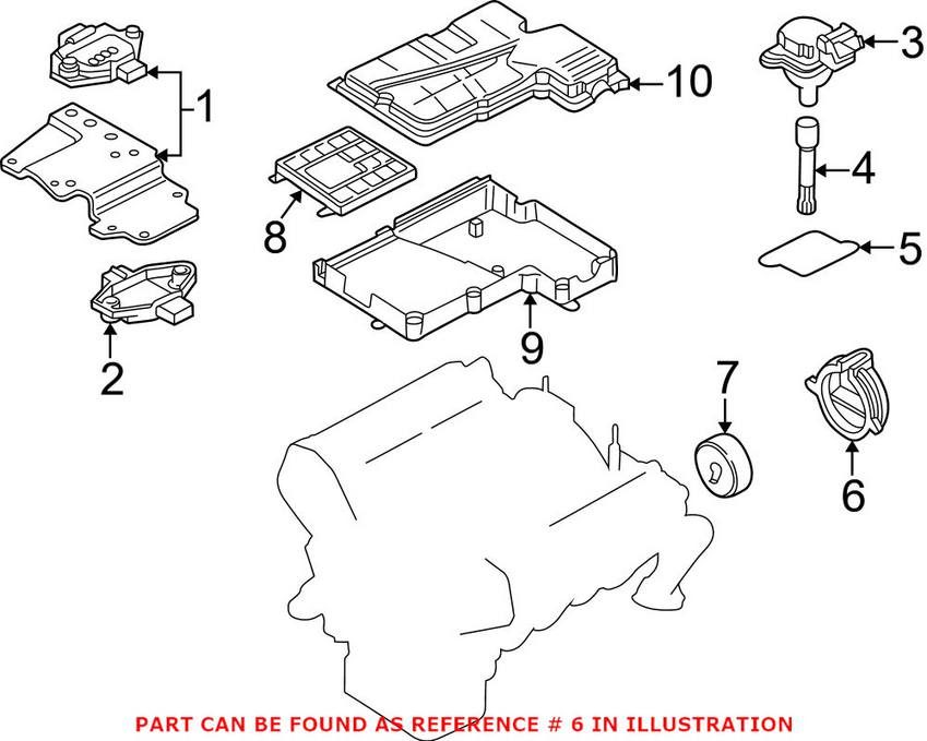 Audi VW Camshaft Position Sensor 058905161B