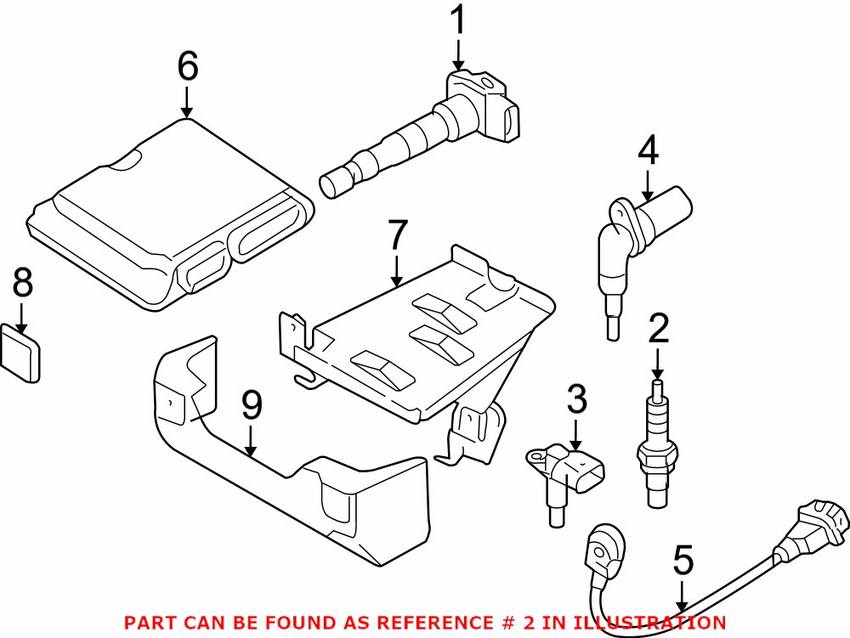 Audi Spark Plug 06H905621A - Genuine VW/Audi