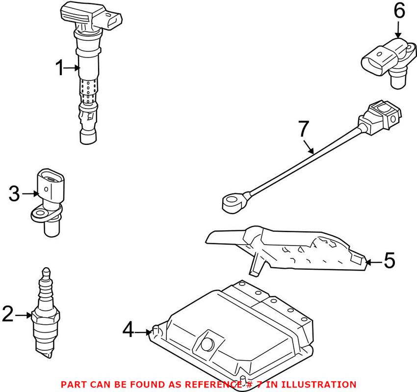 Audi Knock Sensor 077905377G