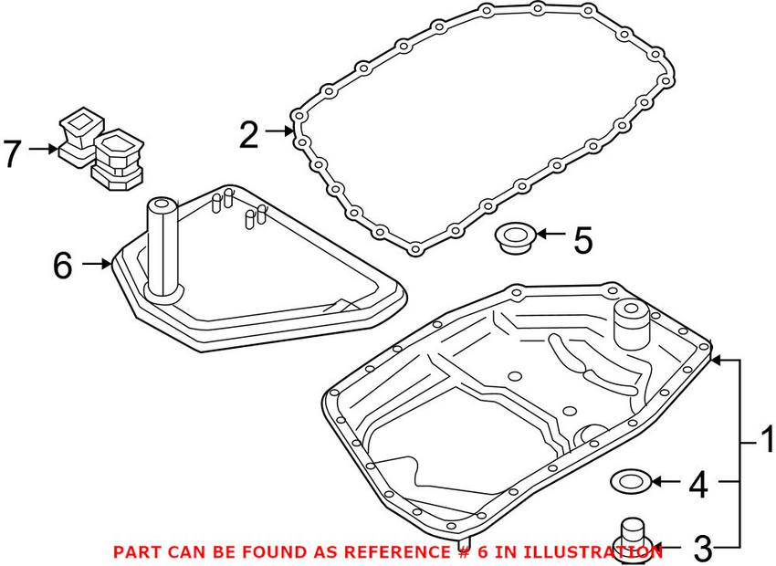 Audi Auto Trans Filter 09L325429