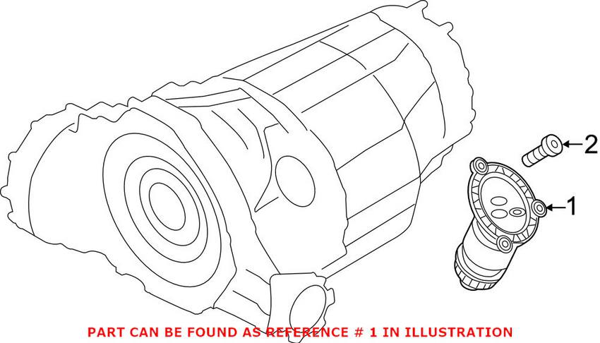 Audi Auto Trans Filter 0AW301516H