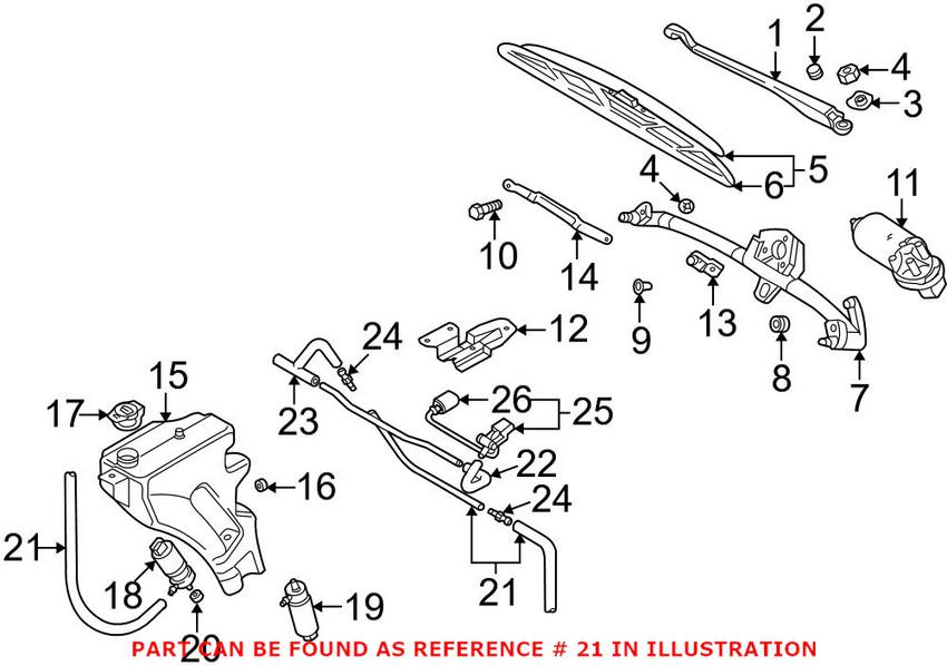 Audi VW Vacuum Hose 6mm x 30 feet 1J0955751D