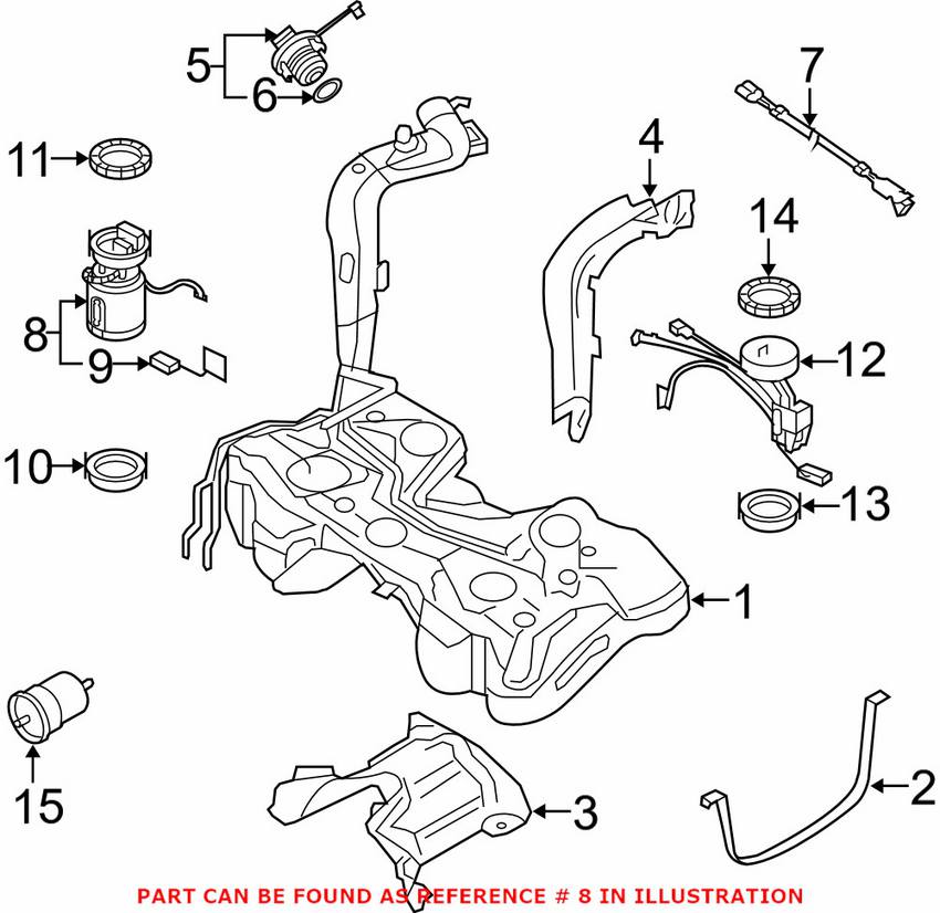 Audi Fuel Pump Assembly 1K0919051DE