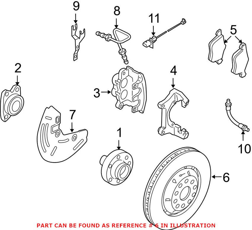 Disc Brake Rotor - Front (385mm)