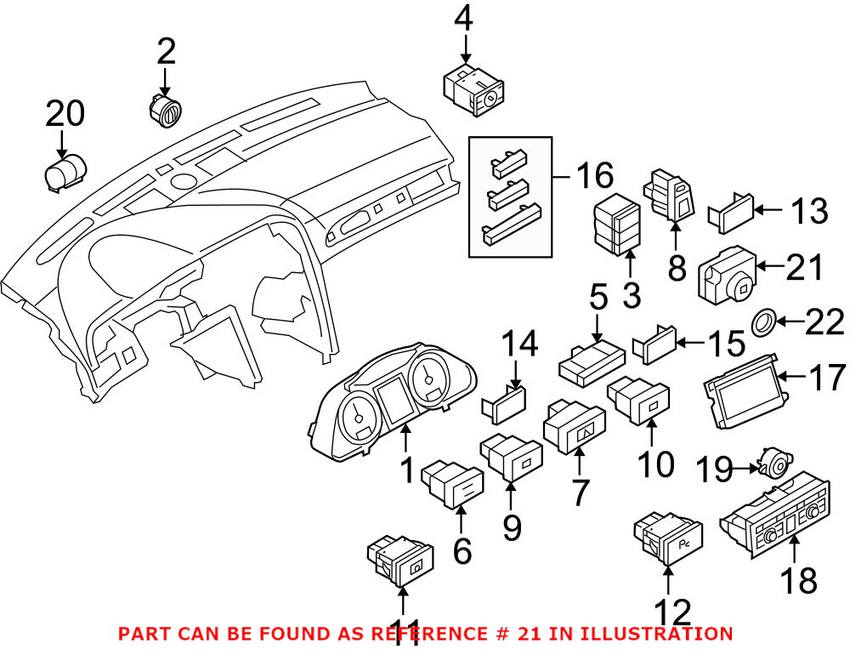 Audi Ignition Switch (Auto Trans.) 4F0910132L