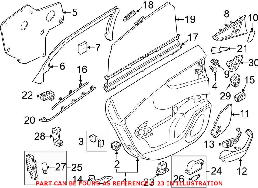 Audi Courtesy Light 4G0919390B