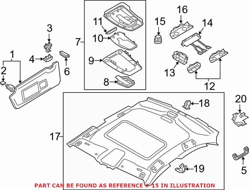 Audi Navigation Microphone 4M1035711A4PK