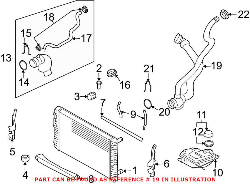 Engine Coolant Hose