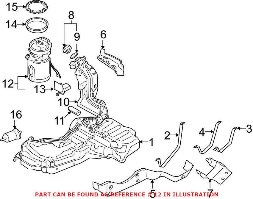 Audi Fuel Pump Assembly 8E0919051CN