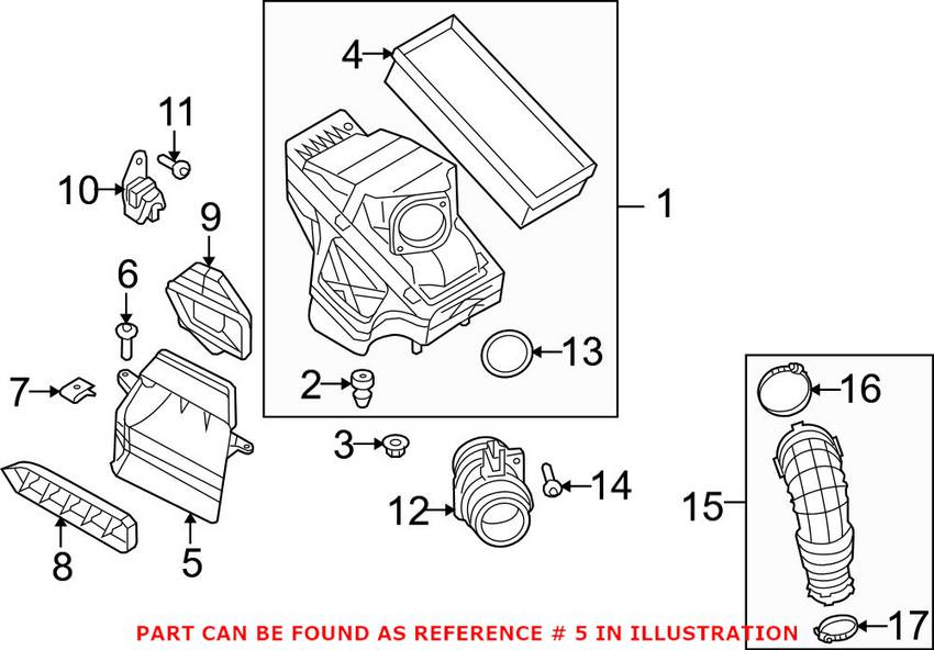 Air Intake Pipe