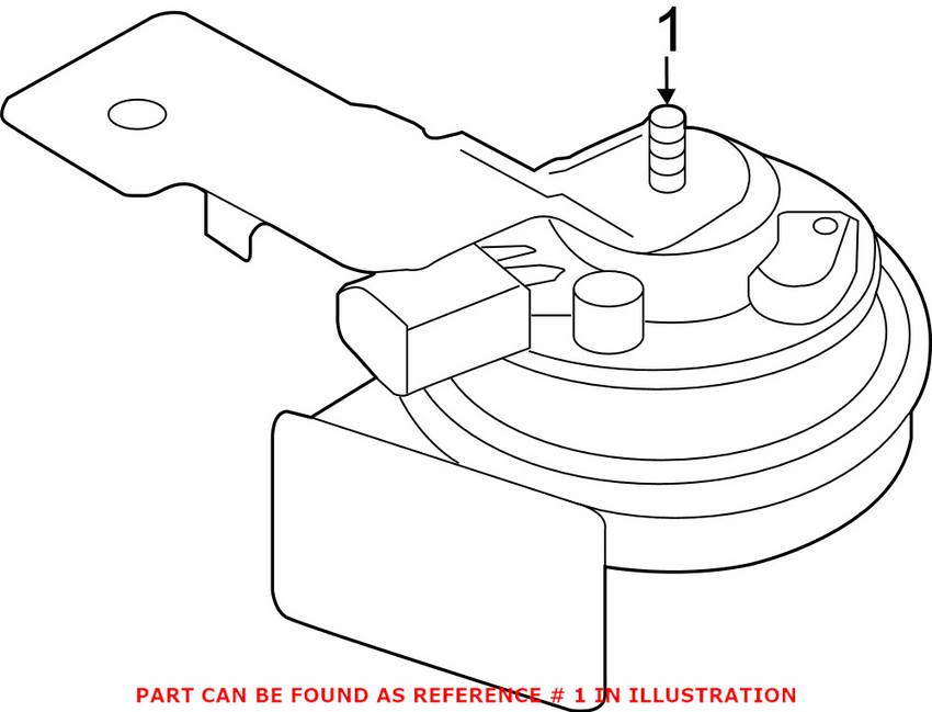 Audi Horn 8V0951209