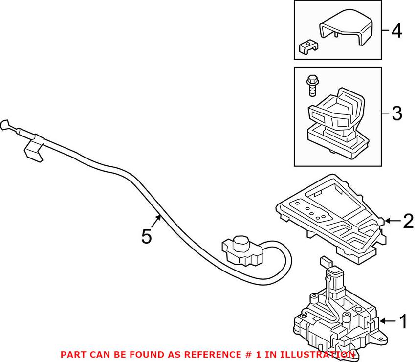 Audi Automatic Transmission Shift Lever