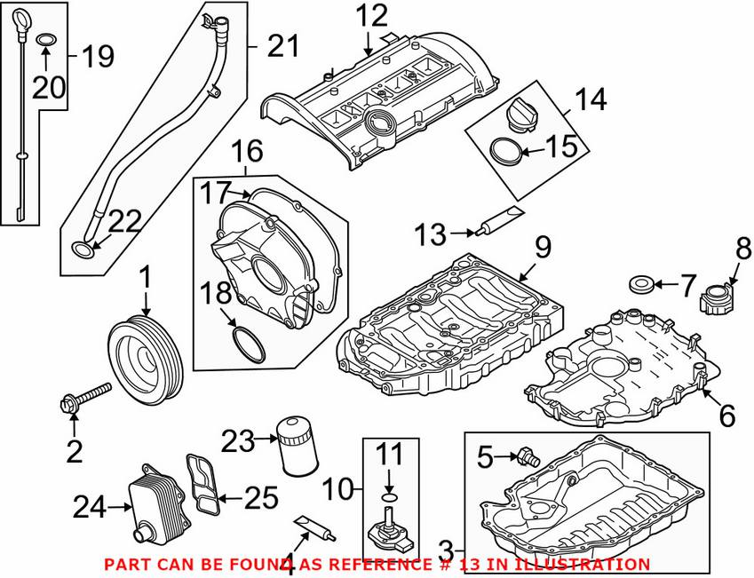 Audi VW Engine Sealant (100ml) D154103A1