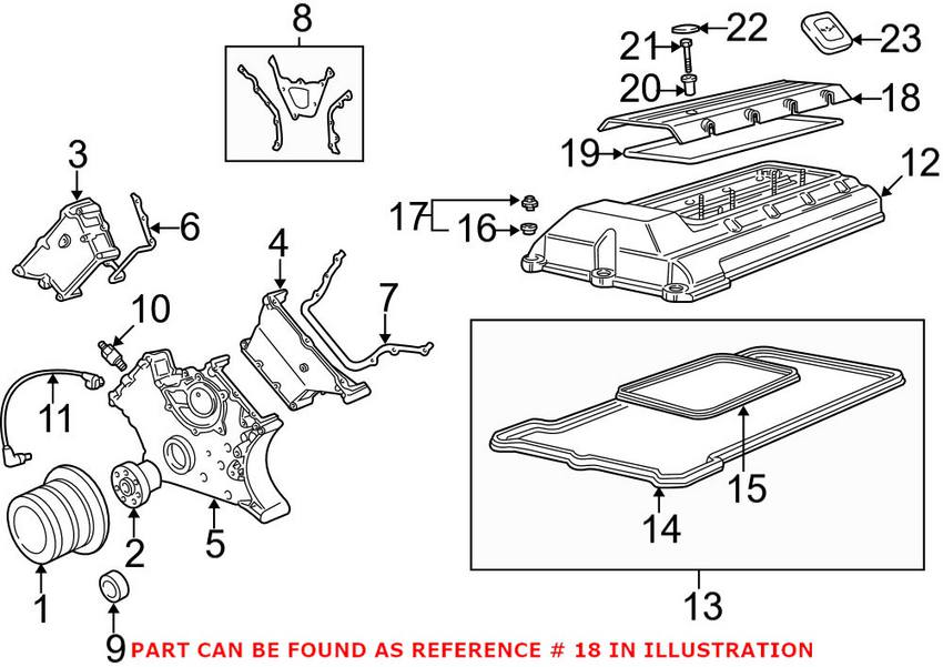 Engine Cover - Driver Side