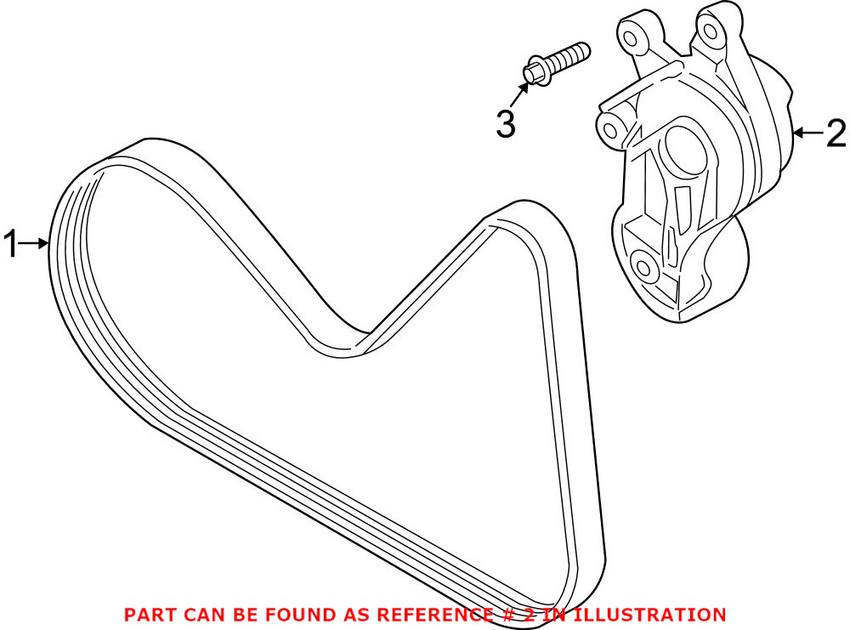 BMW Serpentine Belt Tensioner 11287594969