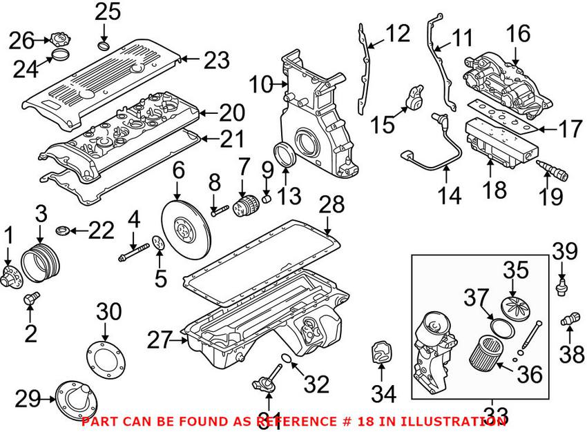 BMW Vanos Solenoid Valve 11367839180