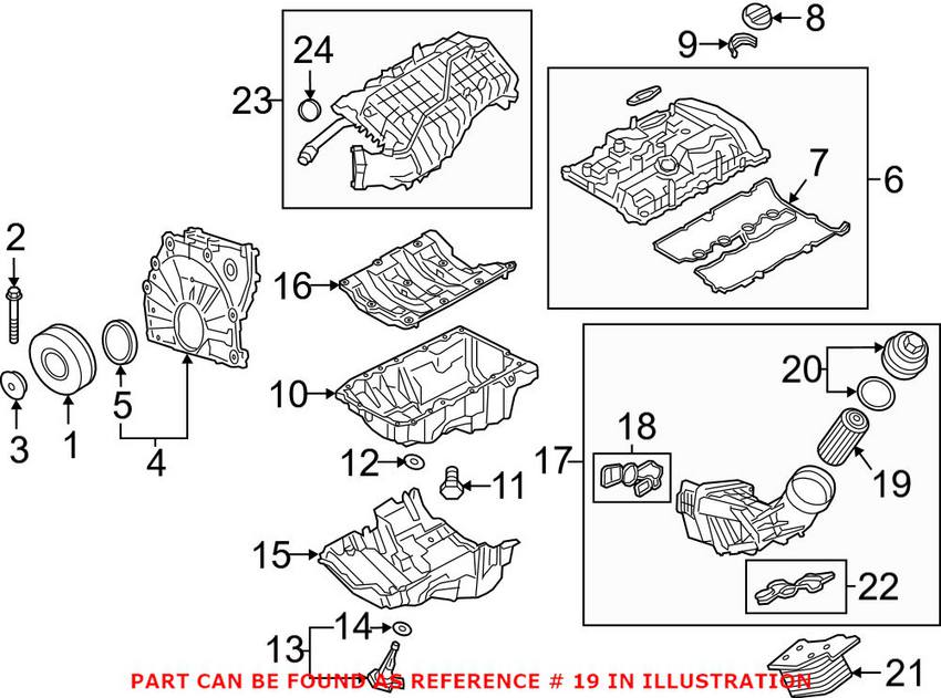 BMW Engine Oil Filter 11428575211