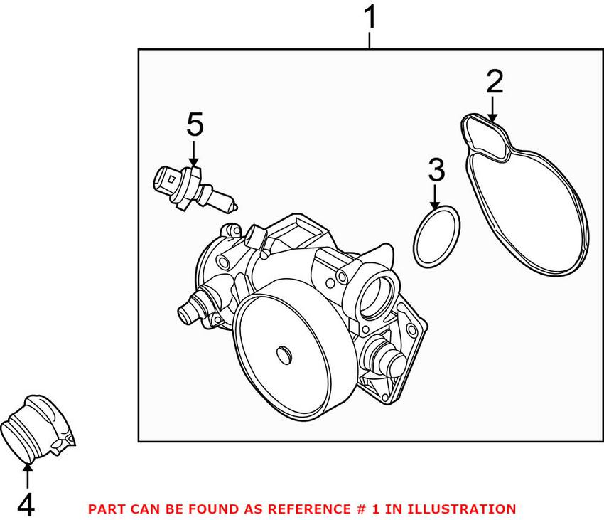 BMW Engine Water Pump 11517548263