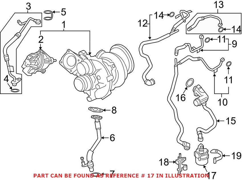 BMW Engine Auxiliary Water Pump 11518623759