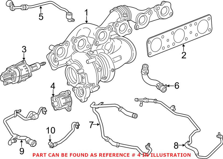 BMW Turbocharger Diverter Valve 11657609210