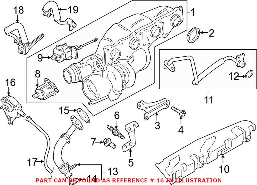 BMW Vacuum Pump 11667622380