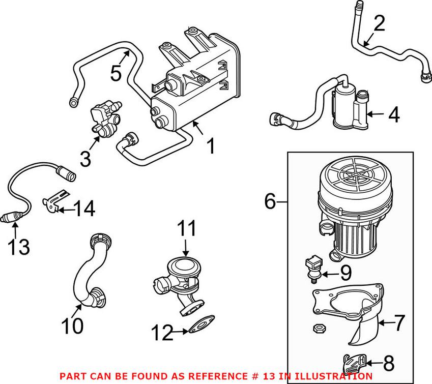 BMW Oxygen Sensor - Rear (Cyl 1-3) 11781406621