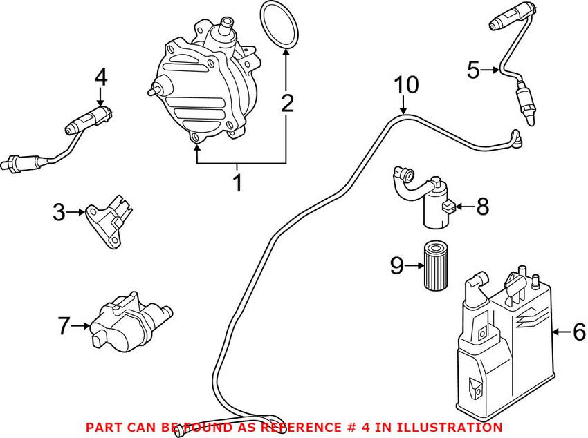 BMW Oxygen Sensor - Front 11787576673