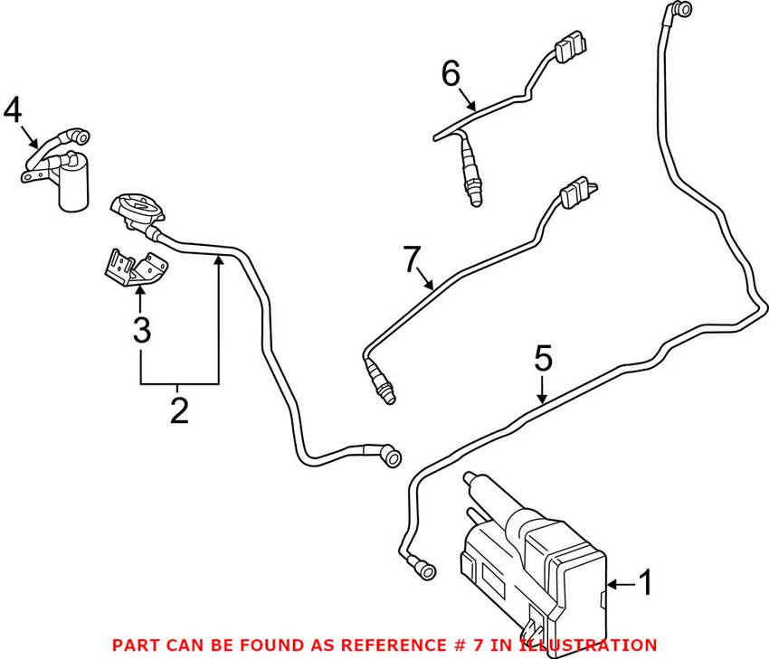 BMW Oxygen Sensor 11788604889