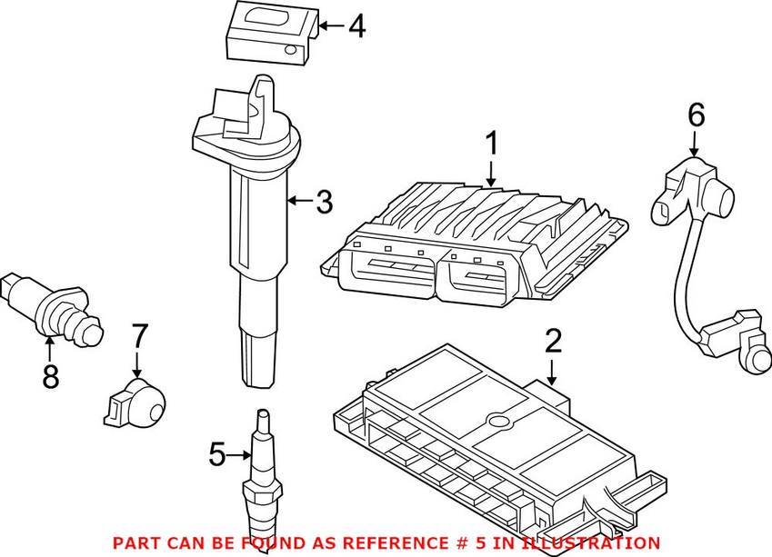 BMW Spark Plug 12120037663