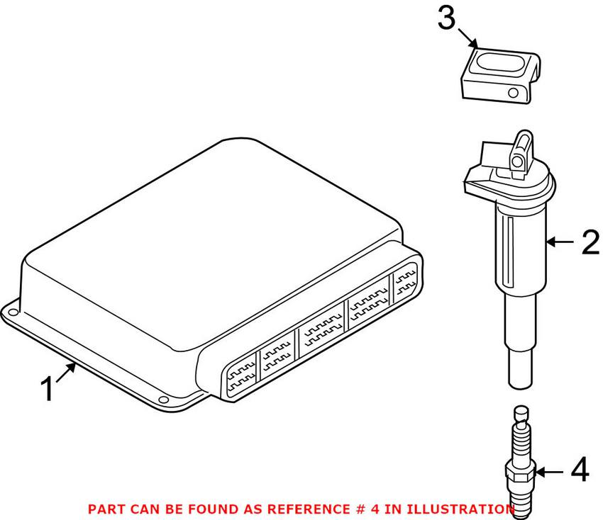 BMW Spark Plug 12122158253